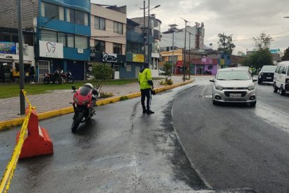 En total son 1.842 agentes de tránsito divididos en tres turnos operativos