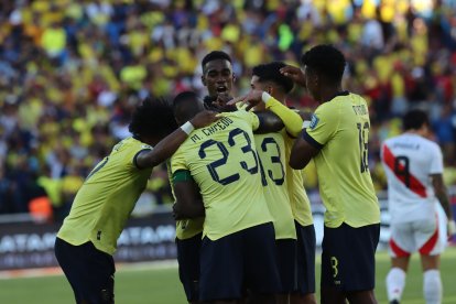 La selección de Ecuador suma 11 puntos en la tabla de posiciones de las eliminatorias.