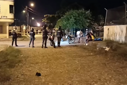 Los cuerpos de los cuatro tiroteados quedaron dispersos en la zona conocida como La Olla.