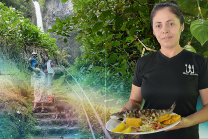 En Río Negro tiene espacios para la aventura y en la gastronomía puede disfrutar de  las truchas que cultivan en la parroquia.