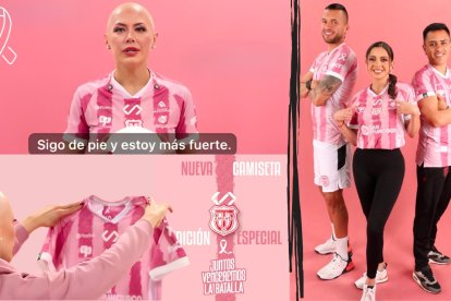 "Juntos venceremos la batalla" la campaña social de Técnico Universitario a favor de la esposa de Diego Armas.