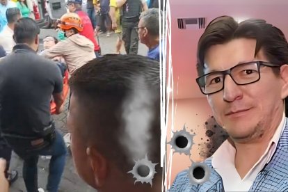 Wilmer Geovanny Tapia Cabrera fue herido con disparos de arma de fuego.