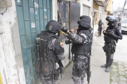 Policía y Fuerzas Armadas realizaron operativos en Durán.