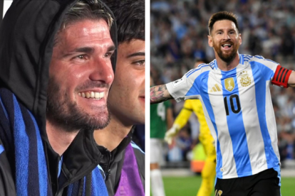 Rodrigo de Paul manifestó que desea ver jugar a Lionel Messi siempre.