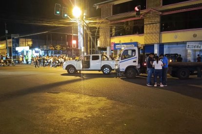 La víctima estaba en una camioneta en la vía a Quito, en Lago Agrio.