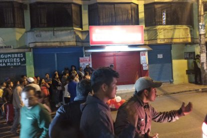 El hecho ocurrió la noche de este 16 de octubre.