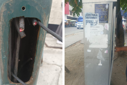 Las imágenes de la vandalización fue reportada en la cuenta de X de Aquiles Álvarez.