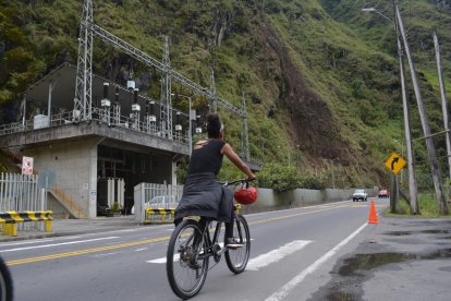 La vía Baños - Puyo entra en mantenimiento.