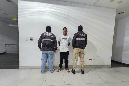 'La Chorca' fue detenido en Esmeraldas.