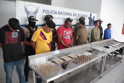 Detienen a cinco personas, sospechosas de la masacre en Durán.