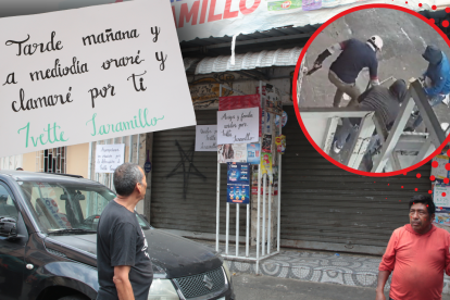 Familiares y amigos han pegado carteles pidiendo por su pronta liberación.