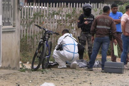 La muerte del ciudadano ocurrió en un barrio de Manta.