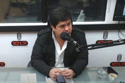 La entrevista fue realizada hace dos semanas. El tema principal fue la crisis energética.