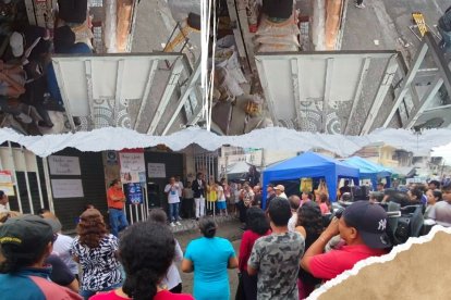 Familiares de la joven secuestrada agradecieron el apoyo de amigos y de la ciudadadanía.