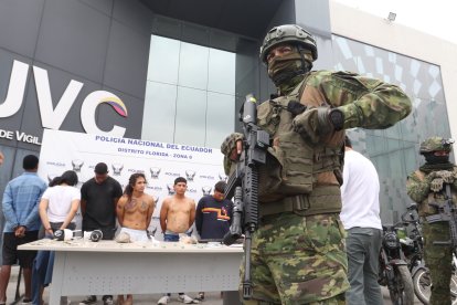 Los detenidos y las evidencias serán presentadas ante la autoridad competente.