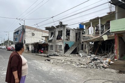En este estado quedaron las viviendas afectadas en el barrio Cristo del Consuelo.
