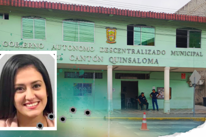 Lisbeth Ahilyn Haz Solano se desempeñaba como secretaria general del Municipio de Quinsaloma.
