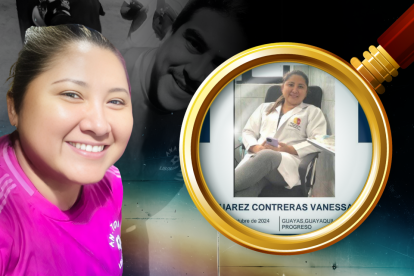 Policía realiza rastreo para localizar a la doctora Vanessa Suárez Contreras.