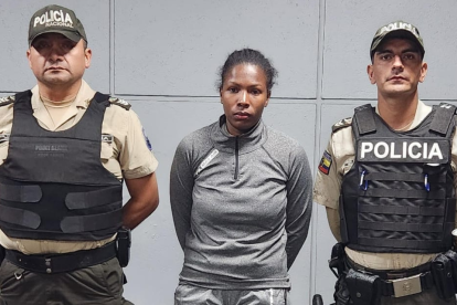 La detenida es presunta colaboradora de 'Los Tiguerones'.