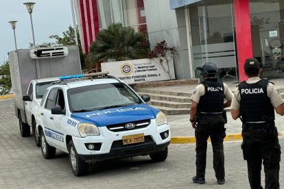 Dos personas detenidas en Manabí por el crimen del fiscal Marcelo Vásconez.
