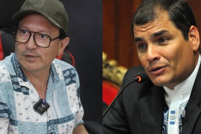 David Reinoso y Rafael Correa tuvieron problemas en el pasado.