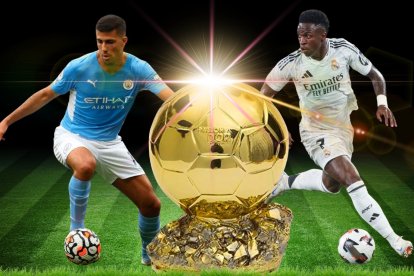 Rodri y Vinícius Júnior son los favoritos a ganar el Balón de Oro.