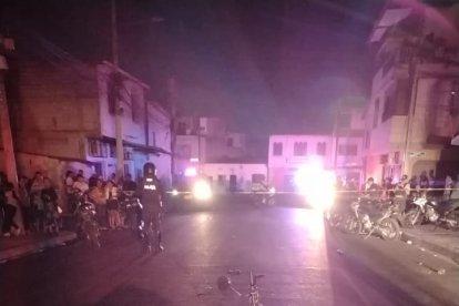 A Kleber Espinoza Vera lo mataron la noche del domingo.