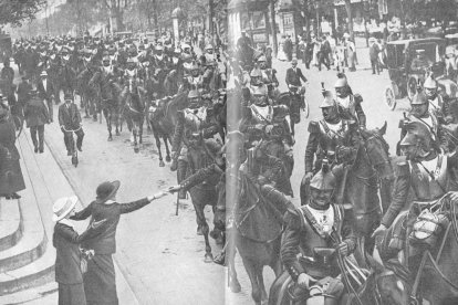 1914 - Batalla de Arrás en Francia: