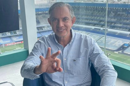 José Pileggi fue presidente de Emelec entre noviembre de 2022 y octubre de 2024.