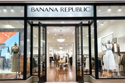 Referencia. Banana Republic abrió una tiena en Ecuador.