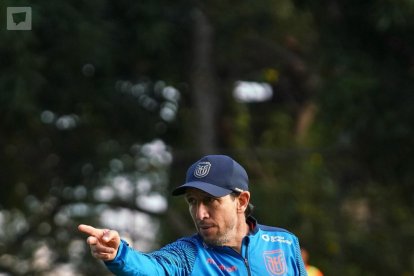 Juan Carlos Burbano, seleccionador de divisiones formativas de Ecuador.
