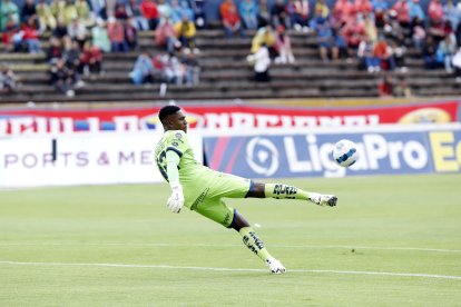 El arquero David Cabezas es el capitán y unos de los pilares de El Nacional.