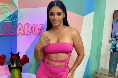 Paola Farías, actriz y presentadora.