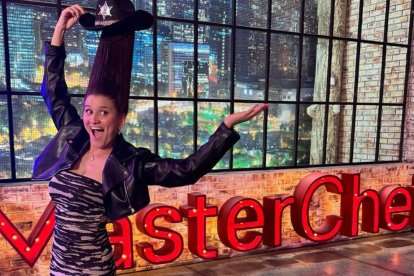 Elba González actualmente participa en el reality de cocina MasterChef Celebrity Ecuador.