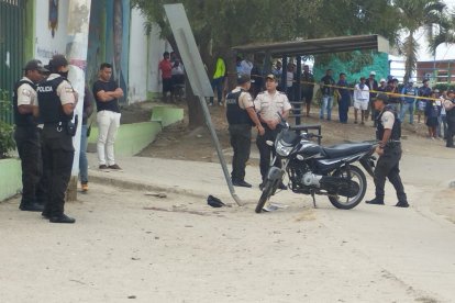 Dos hombres fueron asesinados en Anconcito.