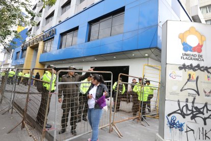 La Unidad de Flagrancia de la capital está ubicada en la avenida Patria, en el centro-norte de Quito.