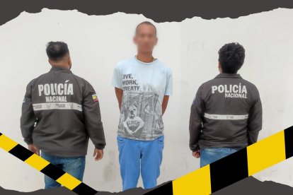 Al sospechoso le encontraron en su poder billetes de 20 dólares y dos tarjetas.