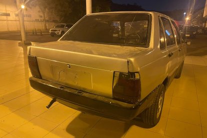 Los criminales se transportaban en este vehículo.