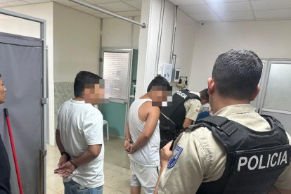 Según la policía, los sospechosos llevaban varios meses operando en esta localidad.