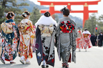 Mujeres en Japón.