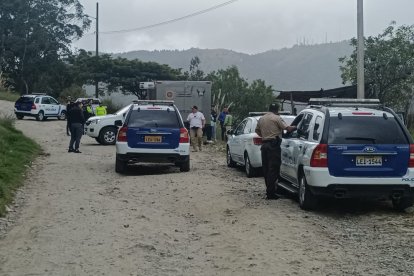 En este sector fue encontrado el cuerpo de la víctima.