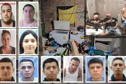 Unos detenidos por la última operación policial, en varias localidades de Manabí, se habrían tomado fotos con armas.