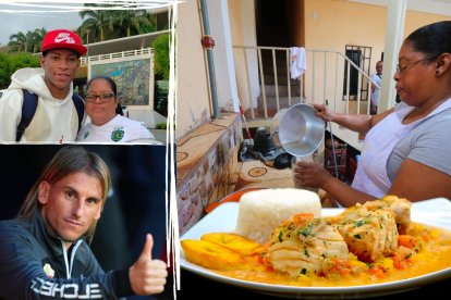 Mónica Jiménez, la mamá de Gonzalo Plata, sabe de fútbol y comida.