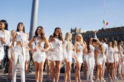 Grupo de candidatas al Miss Universo 2024.