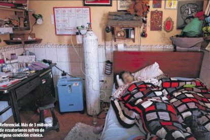 Imagen referencial. Enfermos que se medican en sus domicilios corren el riesgo de contraer depresión durante los apagones.