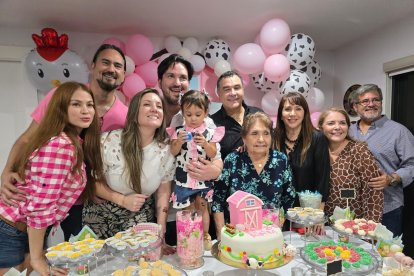 José Daniel Parra celebró los 2 añitos de su hija, en Estados Unidos