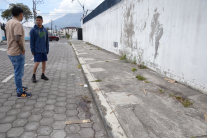 En este lugar encontraron el cuerpo de la víctima brutalmente atacada.