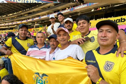 Hinchada de Ecuador es la envidia de muchas selecciones que están debajo de la Tri en la tabla de posiciones.