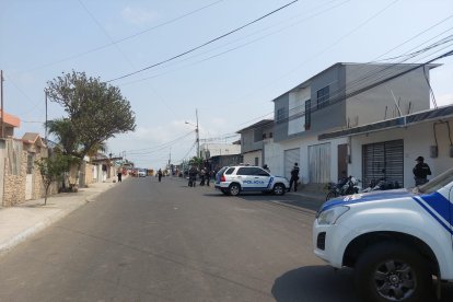 Un hombre fue ultimado a tiros en el barrio Horacio Hidrovo, en Manta.