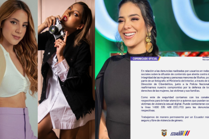 Fotógrafo es denunciado públicamente de Violación a la intimidad por famosas ecuatorianas